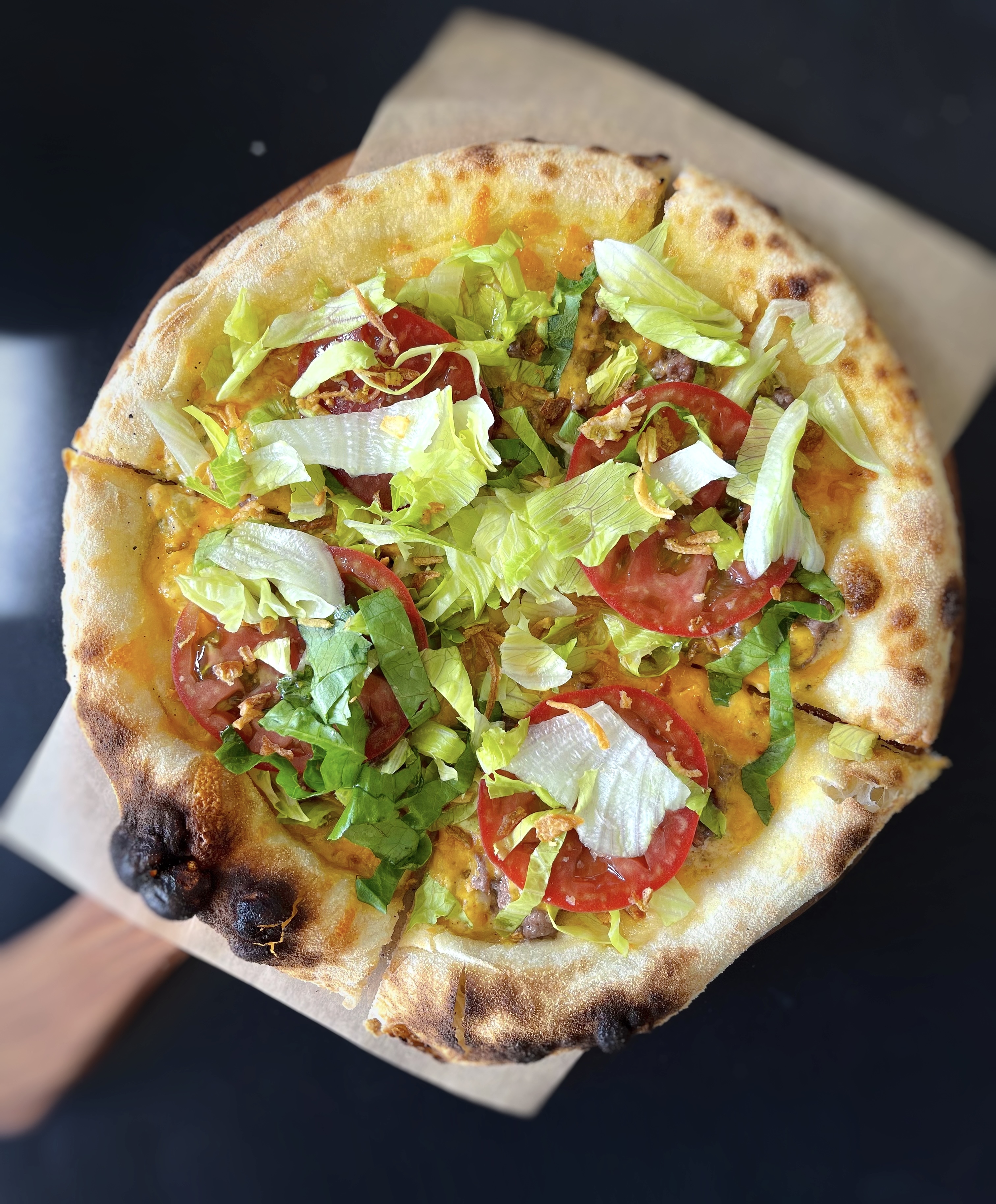 cheeseburger-pizza
